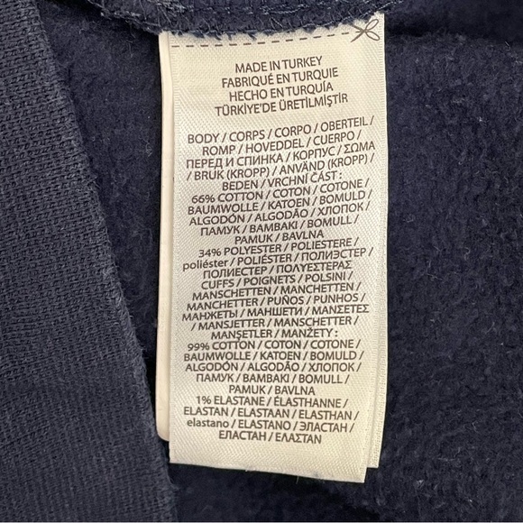 Polo Ralph Lauren Polo Player Block Graphic Hoodie Sweater Men Size L Preppy - Picture 9 of 9